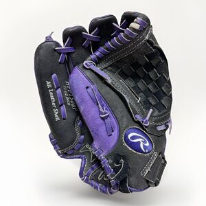 Rawlings HFP150BP Highlight Series 11.5" Youth Leather Baseball Glove (LHT)